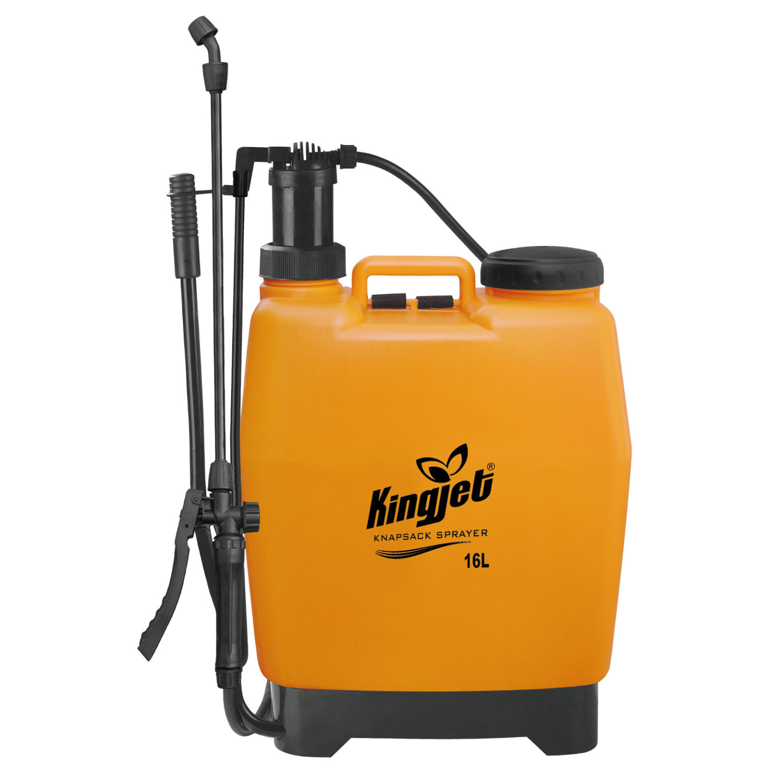 Kingjet Drucksprüher Rückensprühgerät Rückenspritze | 16 l 1 Kingjet Drucksprüher Rückensprühgerät Rückenspritze | 16 l