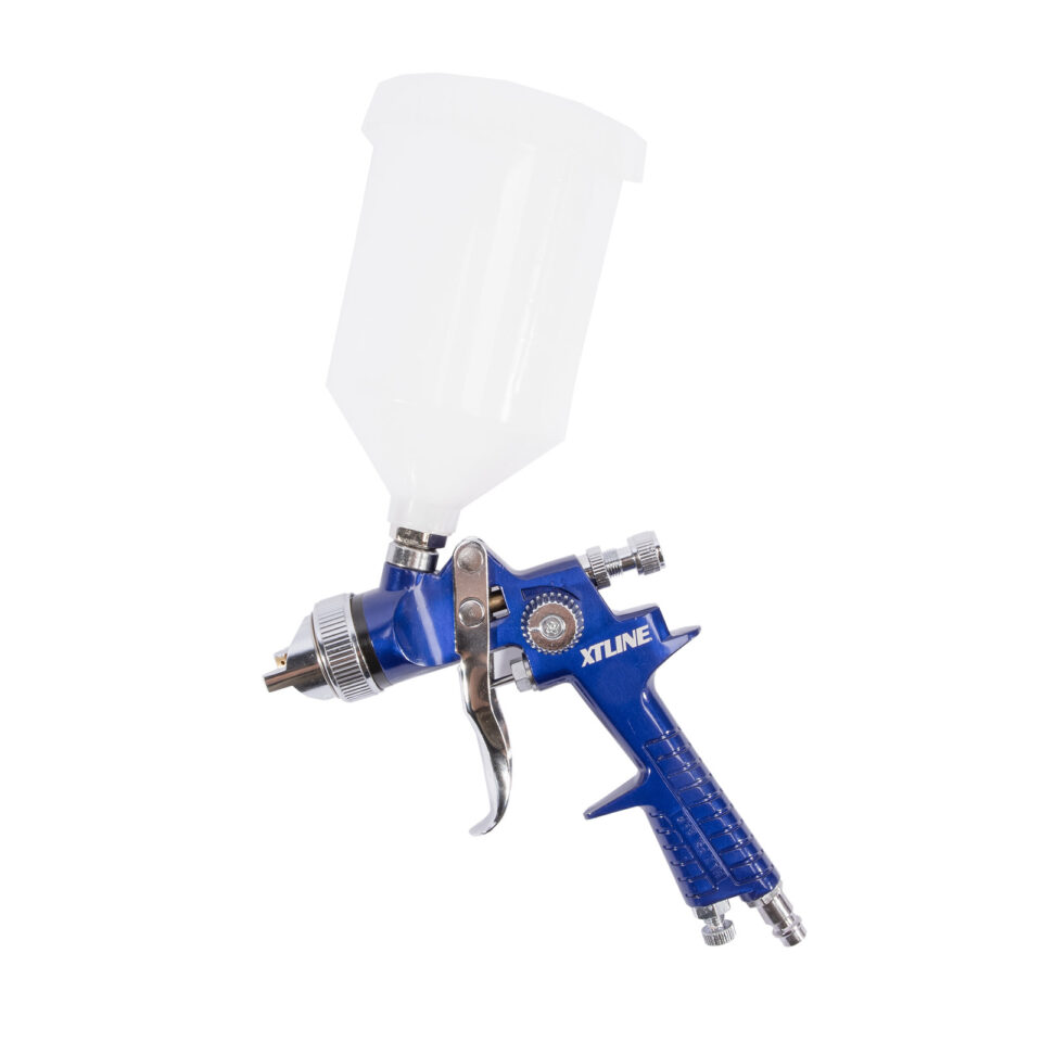 XTLINE Lackierpistole mit Oberbecher | 0,6 l, Düsenöffnung 1,4 mm