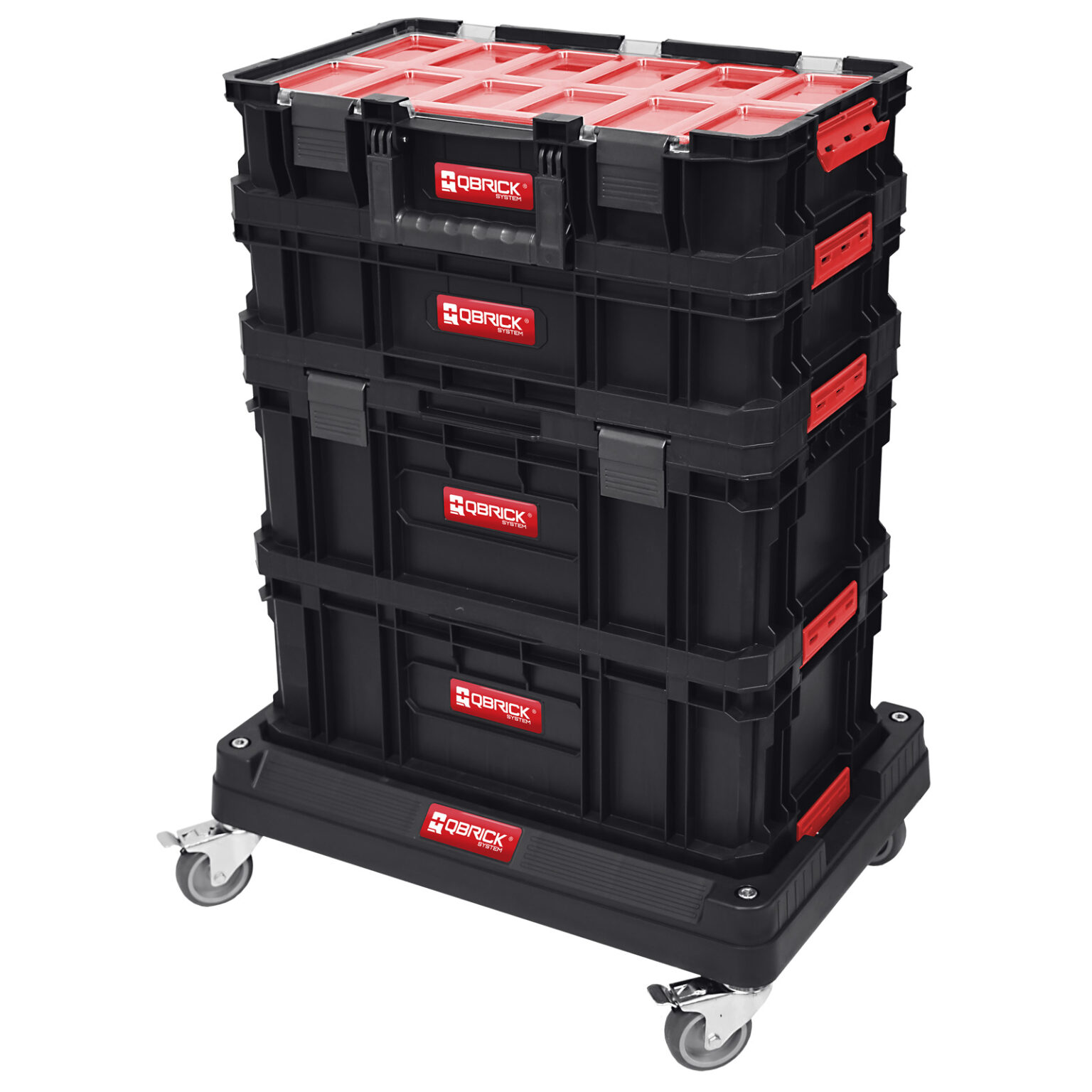 QBRICK TWO - Mobiler Werkstattwagen (Set 7in1) | 595x395x825 mm 1 QBRICK TWO - Mobiler Werkstattwagen (Set 7in1) | 595x395x825 mm