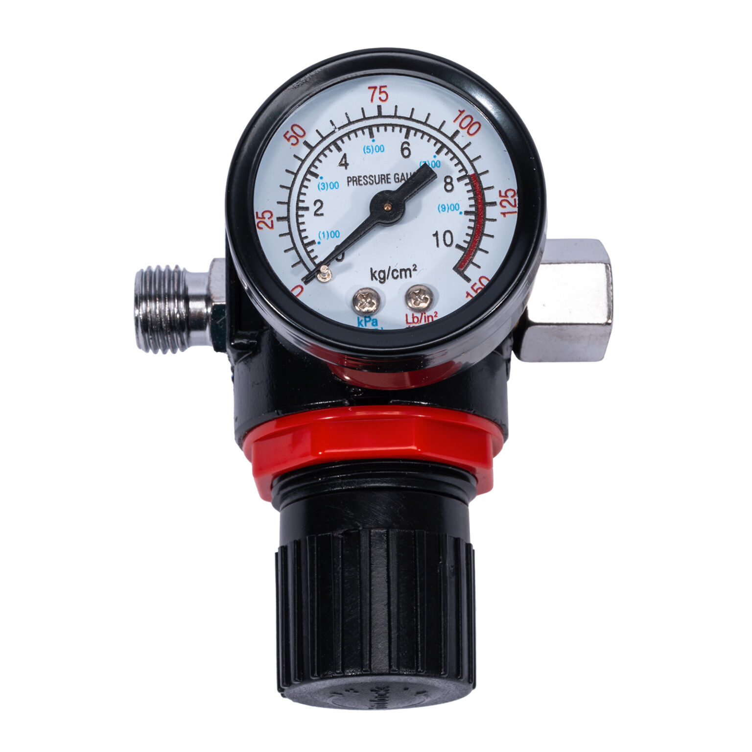 XTLINE Druckminderer Druckluft | Druckluftregler mit Manometer für Lackierpistolen | 1/4", 10 bar 1 XTLINE Druckminderer Druckluft | Druckluftregler mit Manometer für Lackierpistolen | 1/4", 10 bar