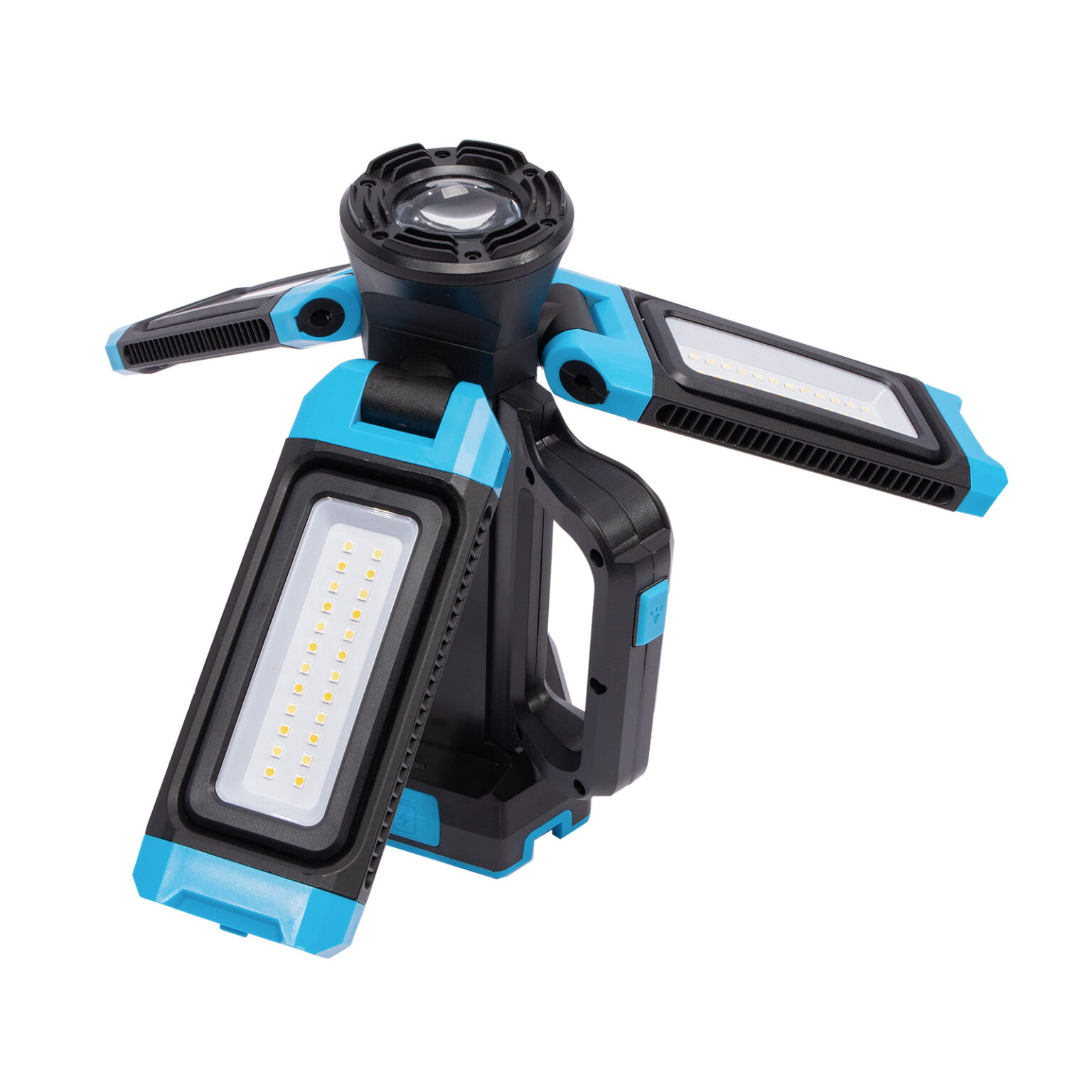 XTLINE LED-Baustrahler mit Stativ | Arbeitsleuchte | 4.500 lm, 4.000 mAh 2 XTLINE LED-Baustrahler mit Stativ | Arbeitsleuchte | 4.500 lm, 4.000 mAh – Bild 2