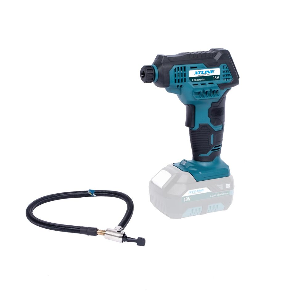XTLINE Akku-Kompressor 18 V + Zubehör. – Bild 4