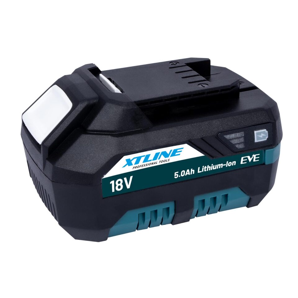 XTLINE Akku-Hobel 18 V + Batterie 5.0 Ah + Ladegerät 3.5 A + Koffer – Bild 3