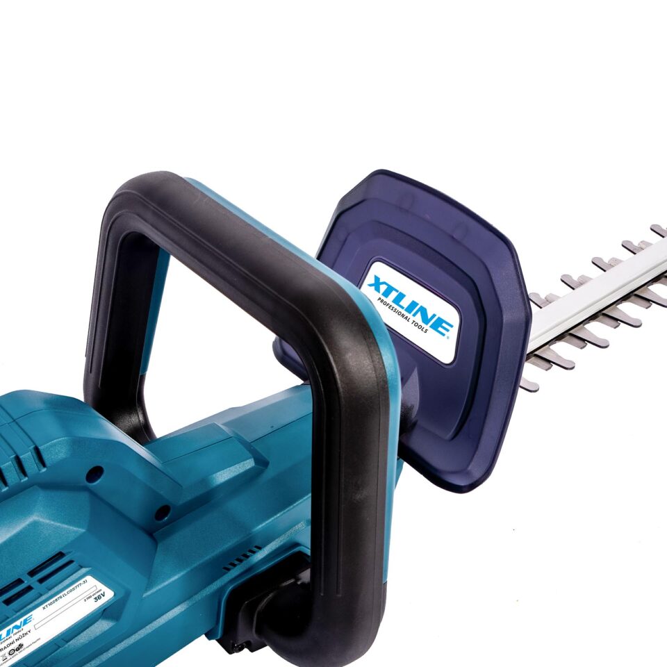 XTLINE Akku-Heckenschere (36V) + 2x Batterien mit 2,0 Ah + 3,5 A-Ladegerät – Bild 3