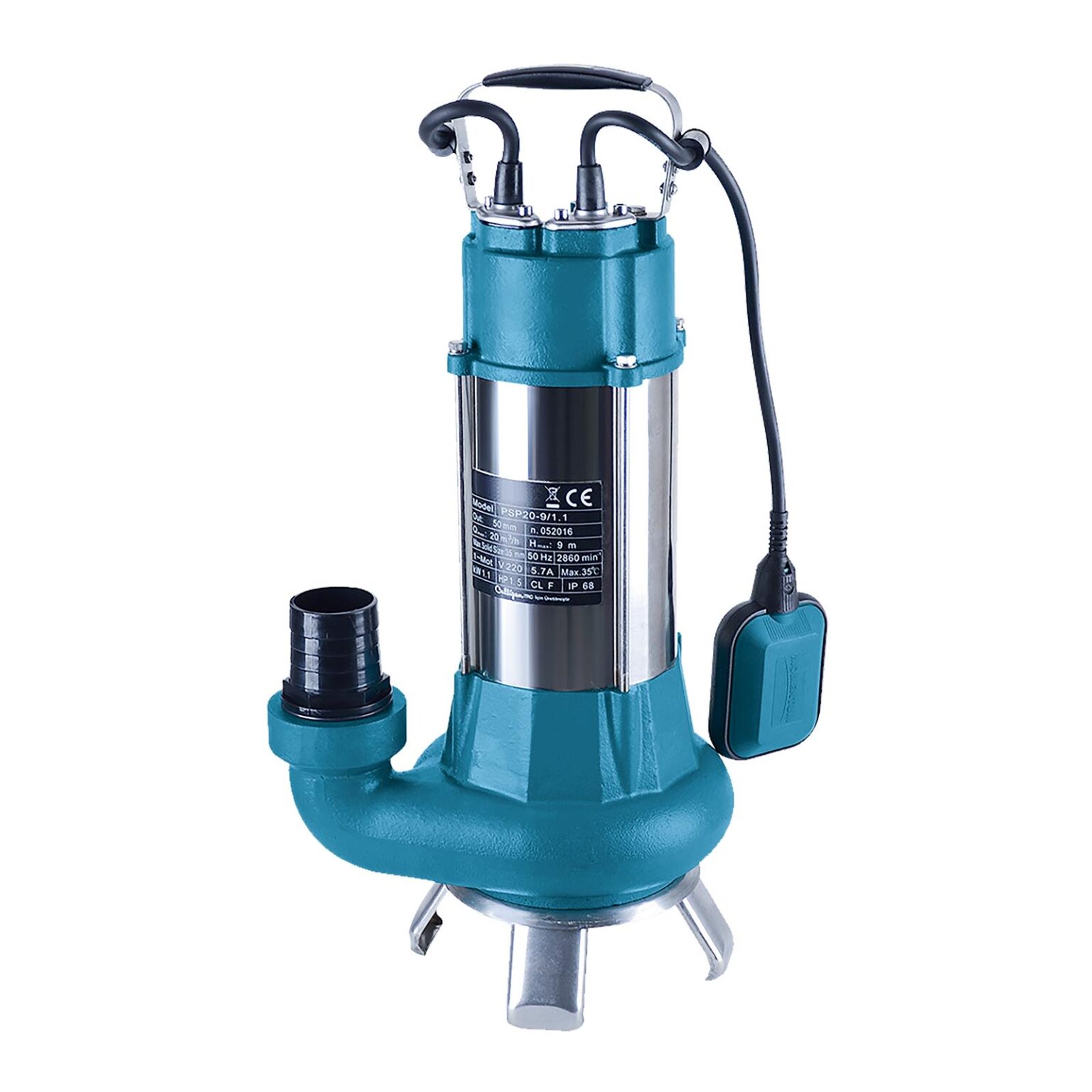 XTLINE Tauchpumpe für Abwasser XT122110 - 1100 W 1 XTLINE Tauchpumpe für Abwasser XT122110 - 1100 W