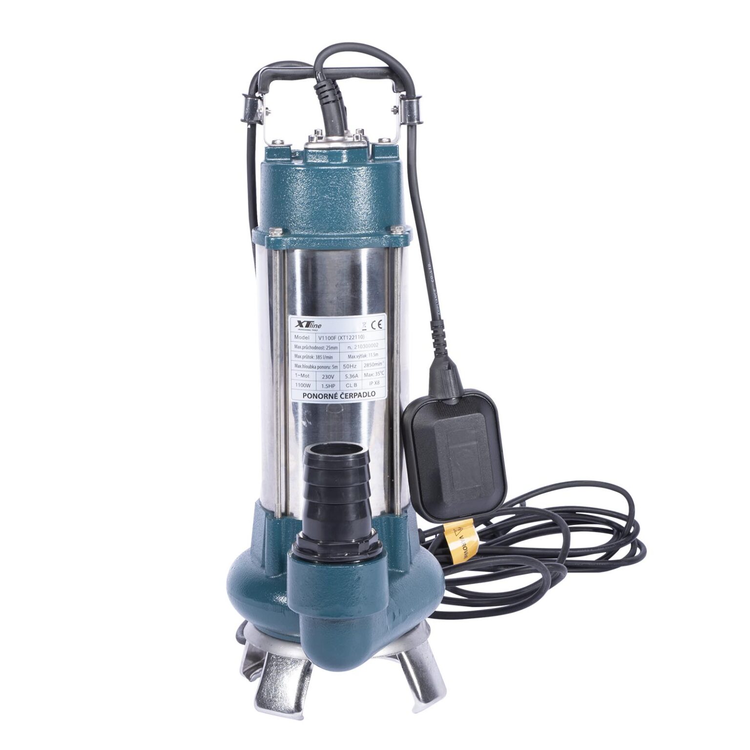 XTLINE Tauchpumpe für Abwasser XT122110 - 1100 W 5 XTLINE Tauchpumpe für Abwasser XT122110 - 1100 W – Bild 5