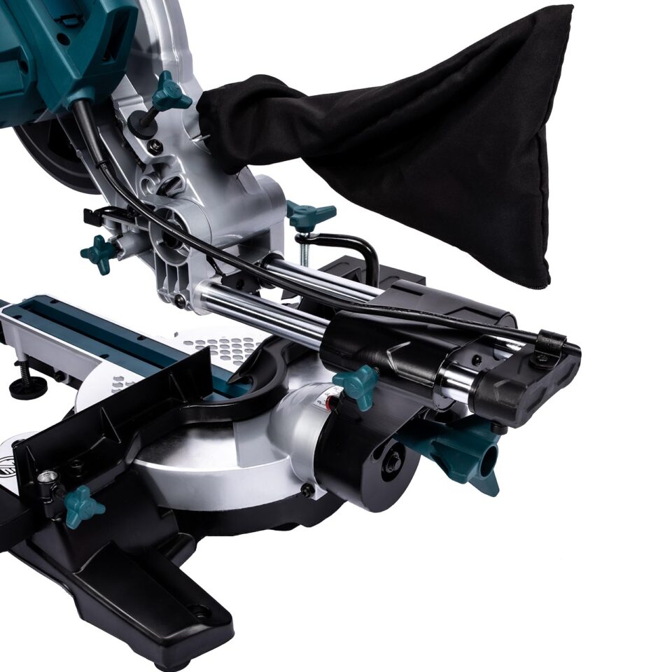 XTLINE Zug-Kapp-Gehrungssäge mit Laser, 1700 W, 210 mm – Bild 4