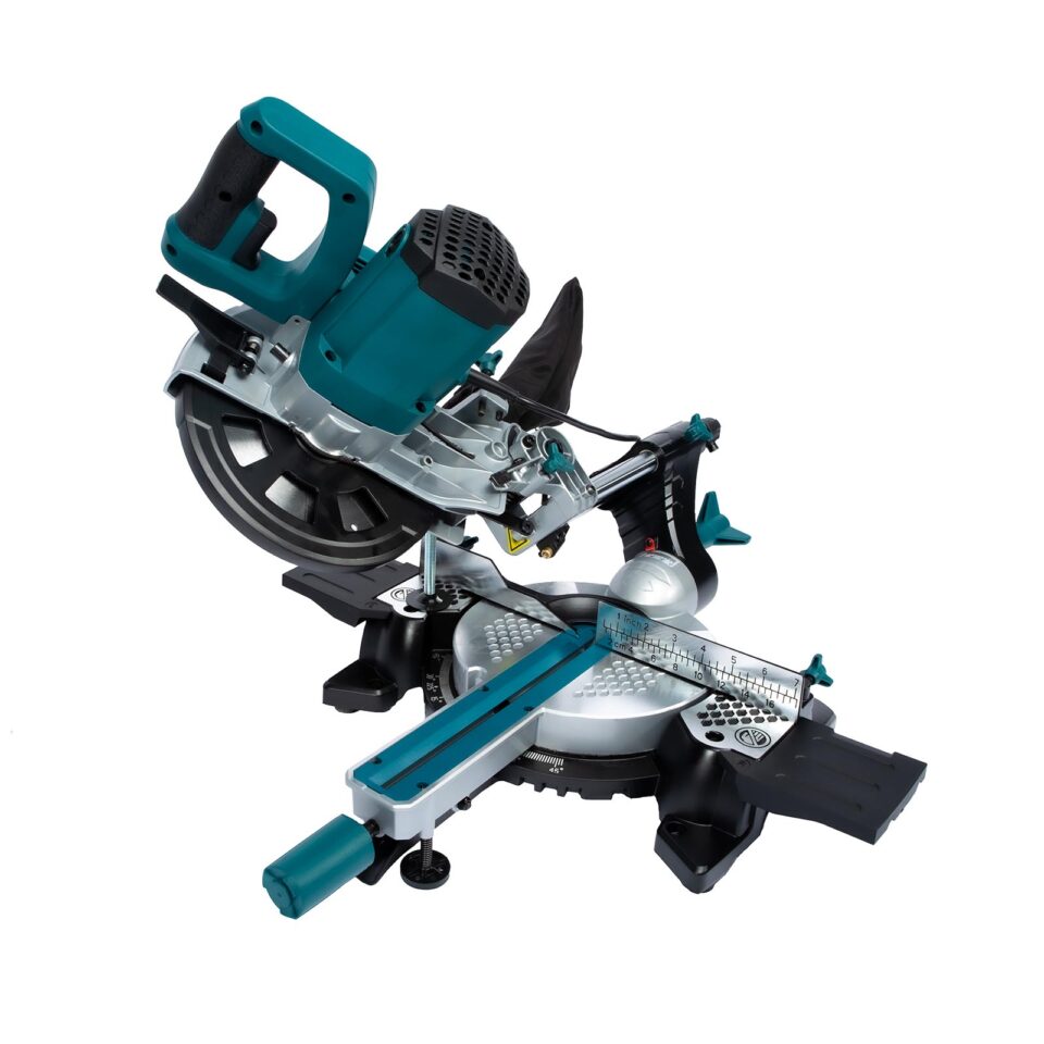 XTLINE Zug-Kapp-Gehrungssäge mit Laser, 1700 W, 210 mm – Bild 5
