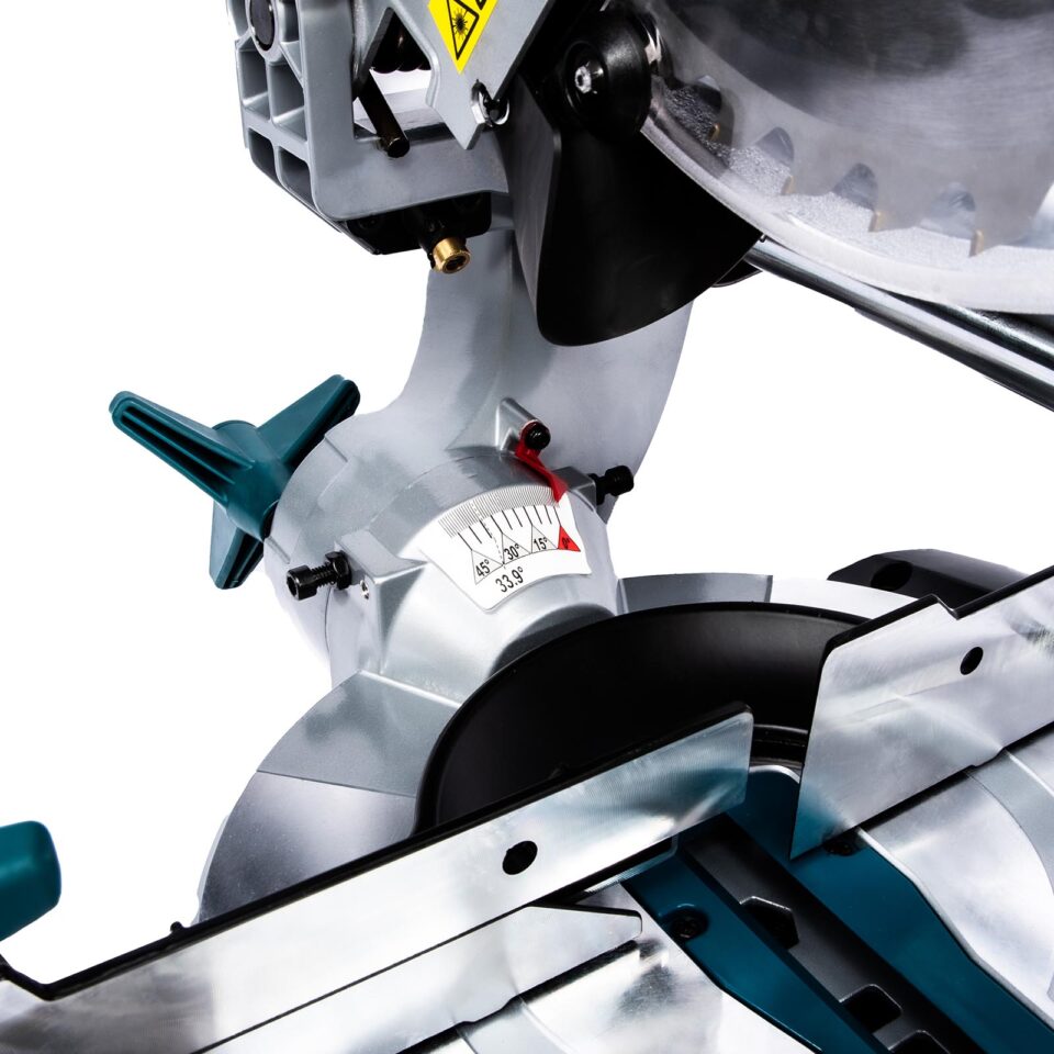 XTLINE Zug-Kapp-Gehrungssäge mit Laser, 2000 W, 255 mm – Bild 4