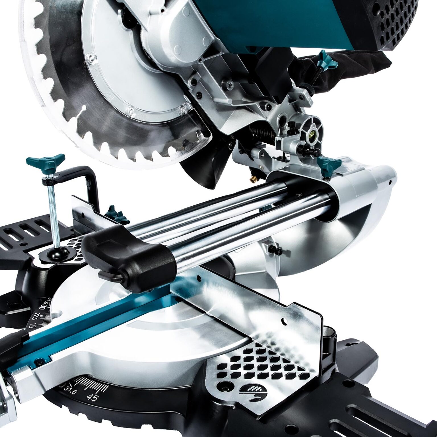 XTLINE Zug-Kapp-Gehrungssäge mit Laser, 2000 W, 255 mm 7 XTLINE Zug-Kapp-Gehrungssäge mit Laser, 2000 W, 255 mm – Bild 7