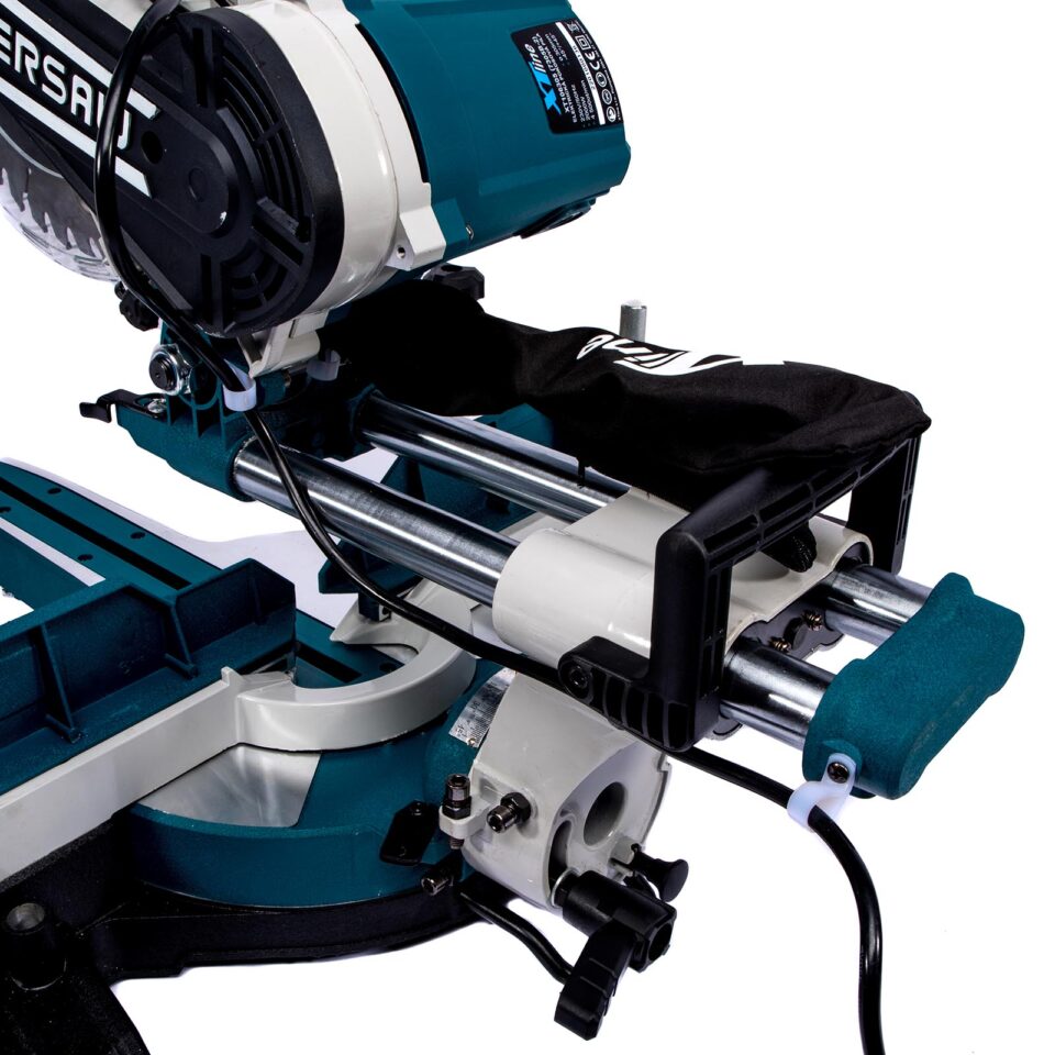 XTLINE Zug-Kapp-Gehrungssäge mit Laser, 2000 W, 305 mm – Bild 9