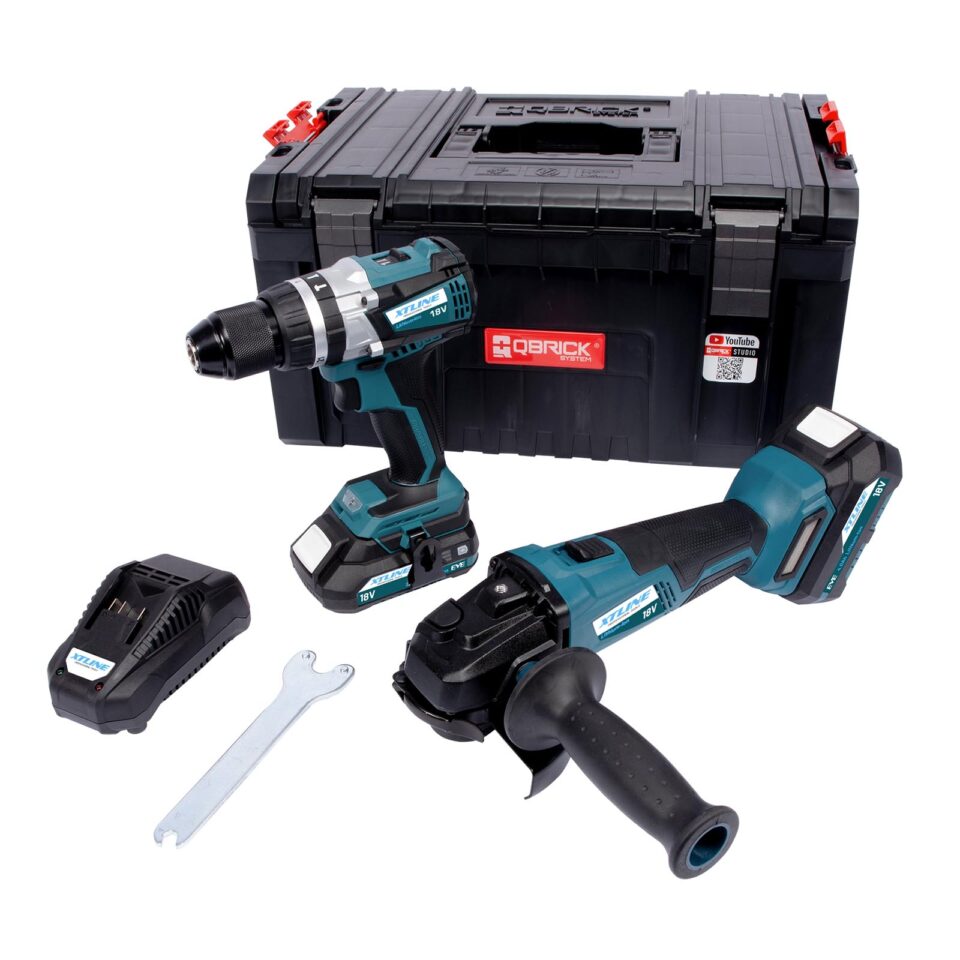 XTLINE Akku-Werkzeug Set, 18 V, 6-teilig, bürstenlos