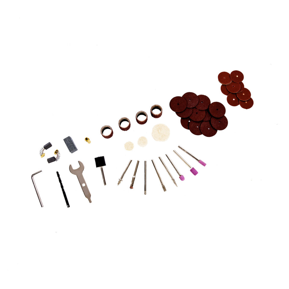 XTLINE Geradschleifer XT107060 170 W + 40-teiliges Zubehör-Set - Stabschleifer mit flexibler Welle – Bild 5