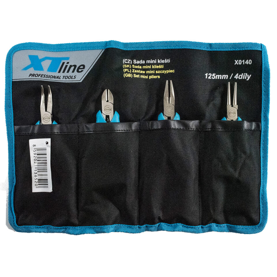 XTLINE Zangen-Set 125 mm 4 Stück