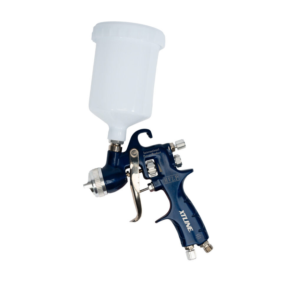 XTLINE Lackierpistole mit Oberbecher | 0,6 l, Düsenöffnung 1,5 mm