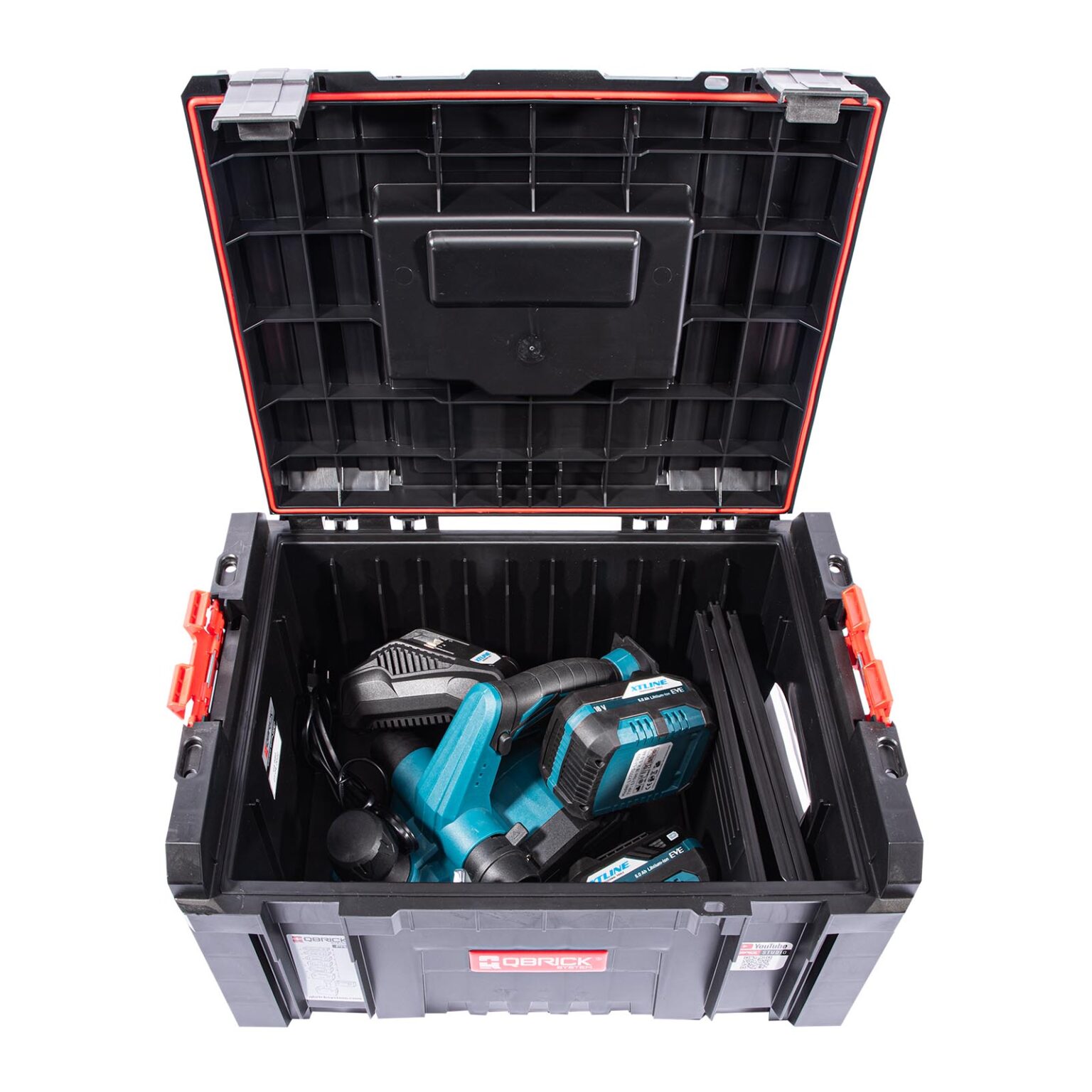 XTLINE Akku-Hobel, 18 V, mit 2 Batterien 5.0 Ah, 3.5 A Ladegerät und Koffer 3 XTLINE Akku-Hobel, 18 V, mit 2 Batterien 5.0 Ah, 3.5 A Ladegerät und Koffer – Bild 3