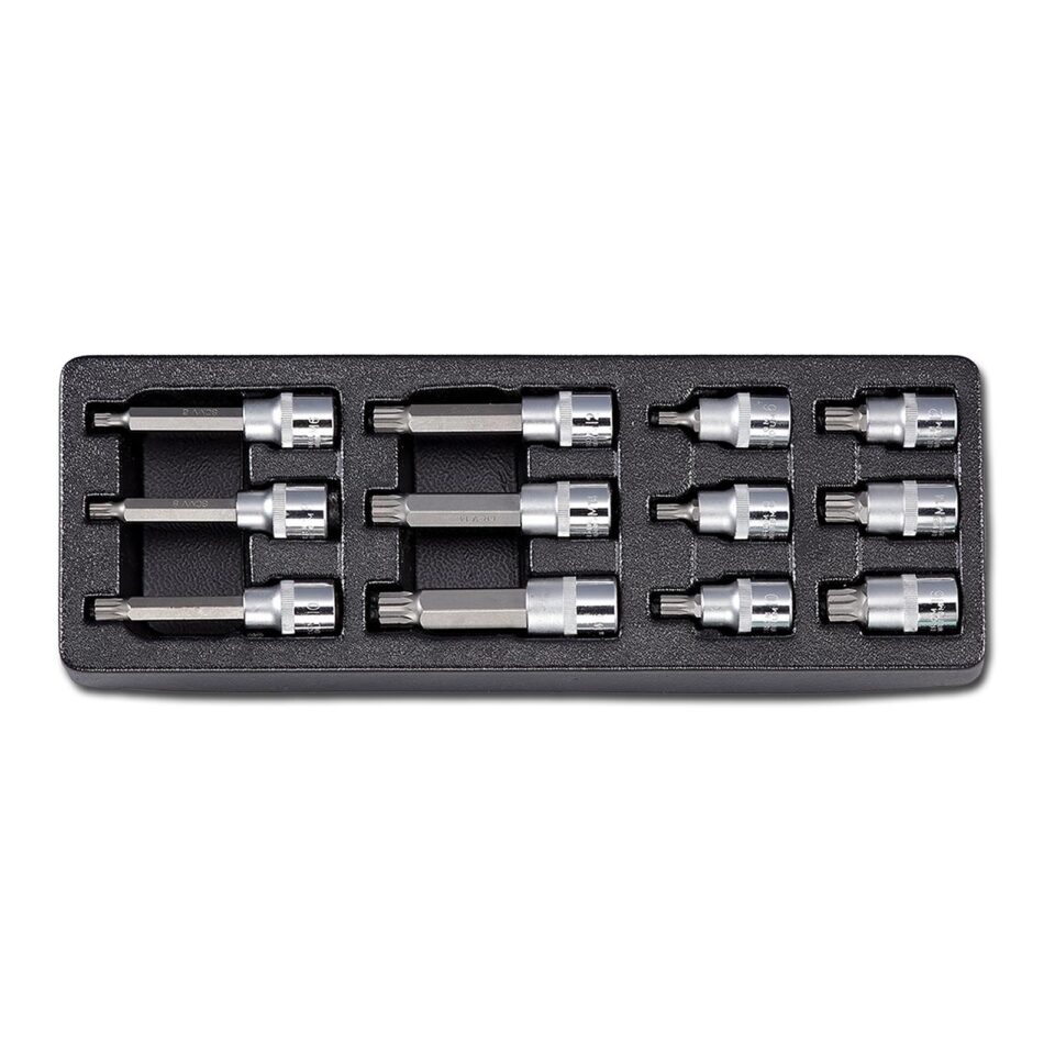 HONITON Werkzeugwagen, Metall, Modell HA104, mit 215-teiliger Ausrüstung, 677x459x1000 mm – Bild 12