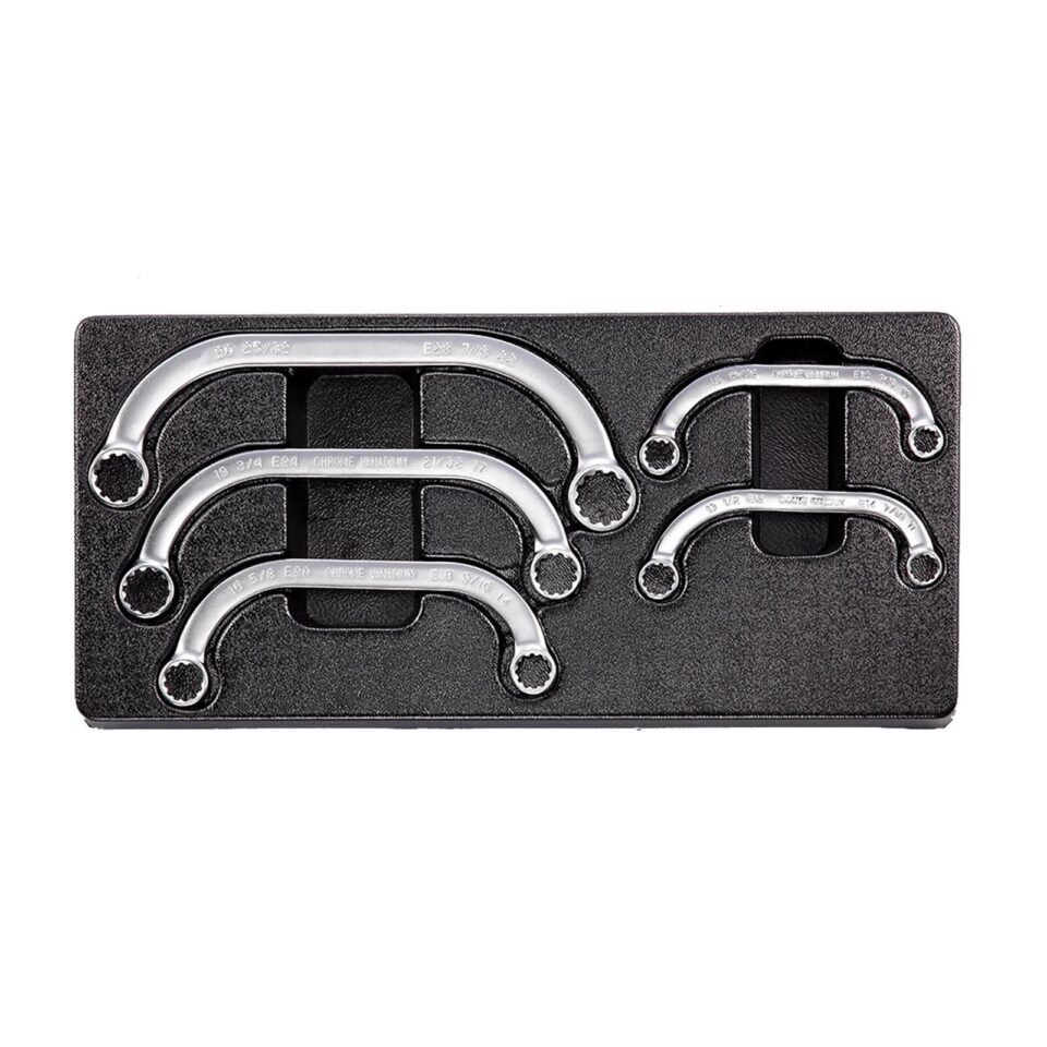 HONITON Werkzeugwagen, Metall, Modell HA104, mit 215-teiliger Ausrüstung, 677x459x1000 mm – Bild 4