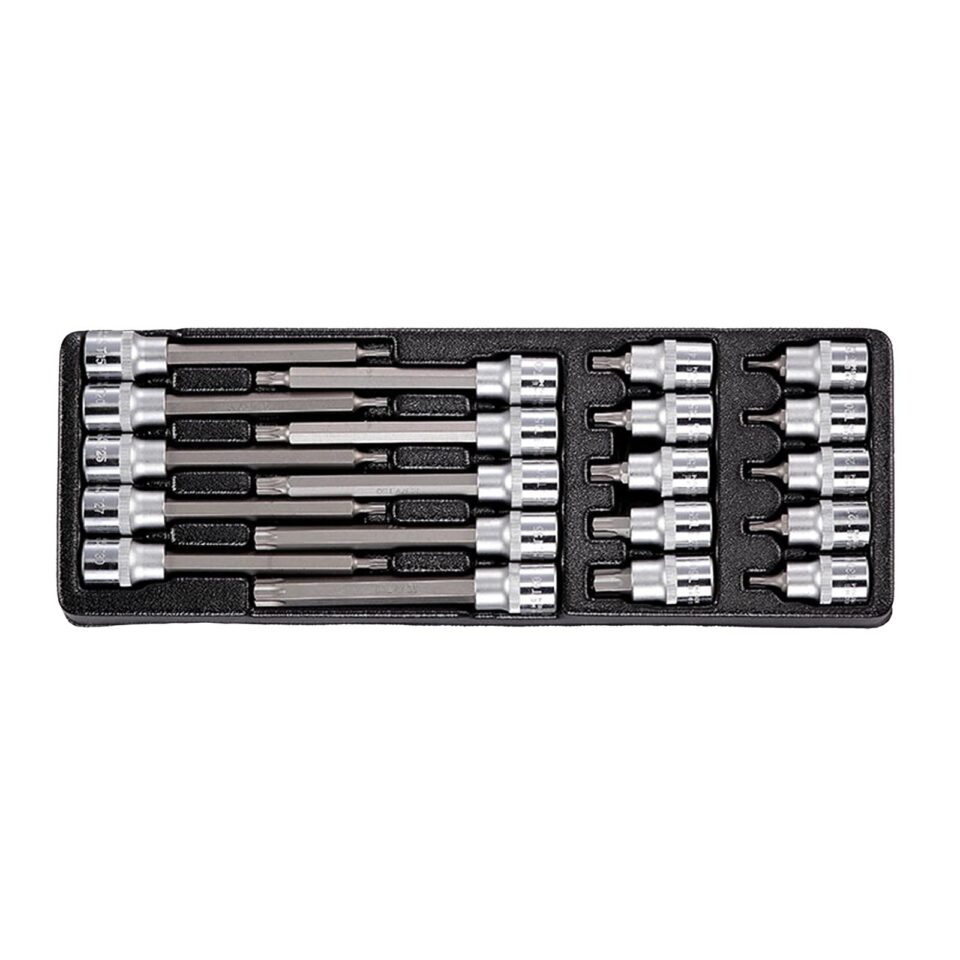 HONITON Werkzeugwagen, Metall, Modell HA104, mit 215-teiliger Ausrüstung, 677x459x1000 mm – Bild 10