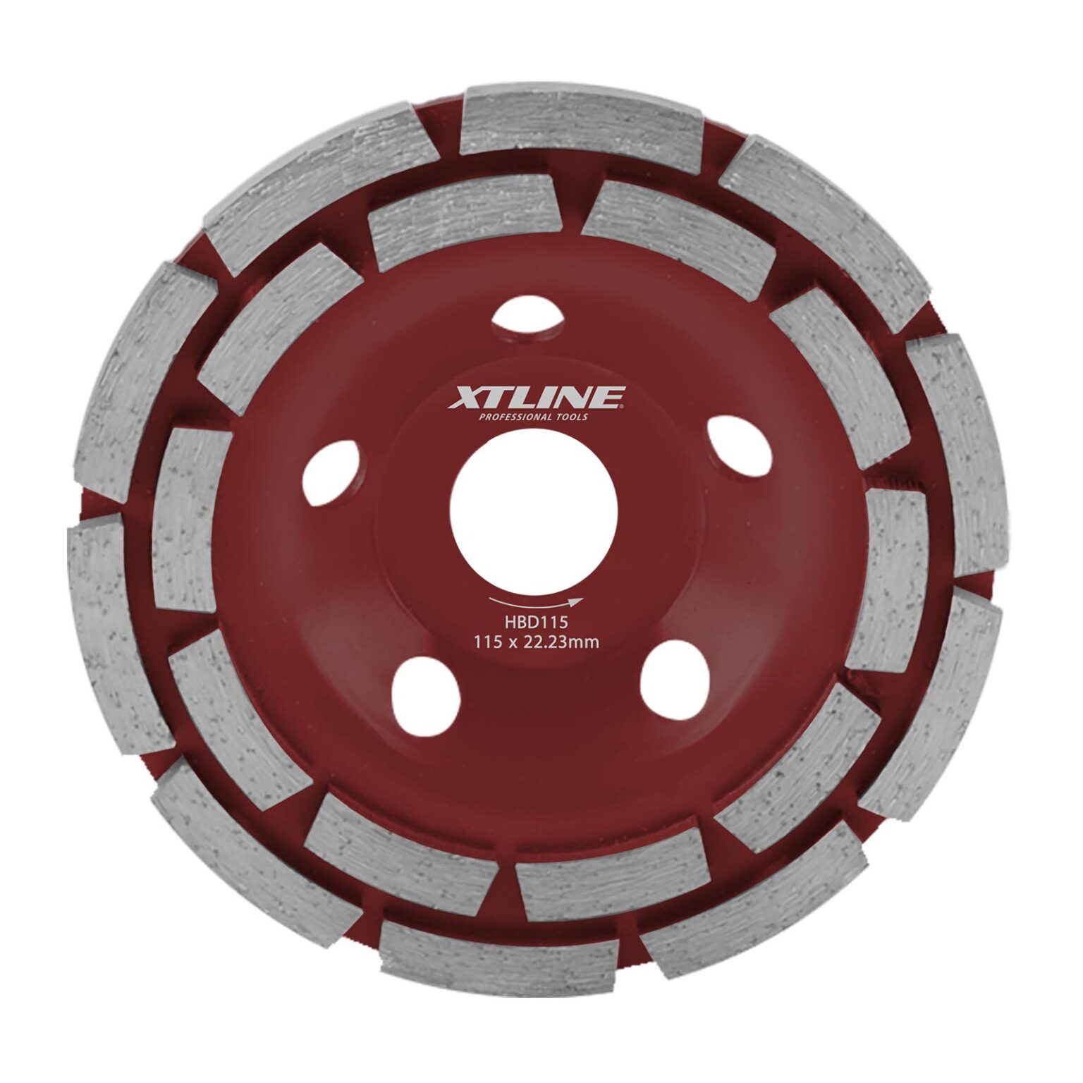 XTLINE 3 Diamantschleiftöpfe 115 mm im Set - unterschiedliche Materialabtragung und Rauheit 2 XTLINE 3 Diamantschleiftöpfe 115 mm im Set - unterschiedliche Materialabtragung und Rauheit – Bild 2